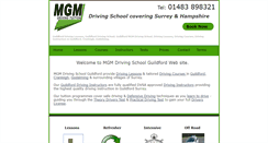 Desktop Screenshot of guildforddrivinglessons.co.uk